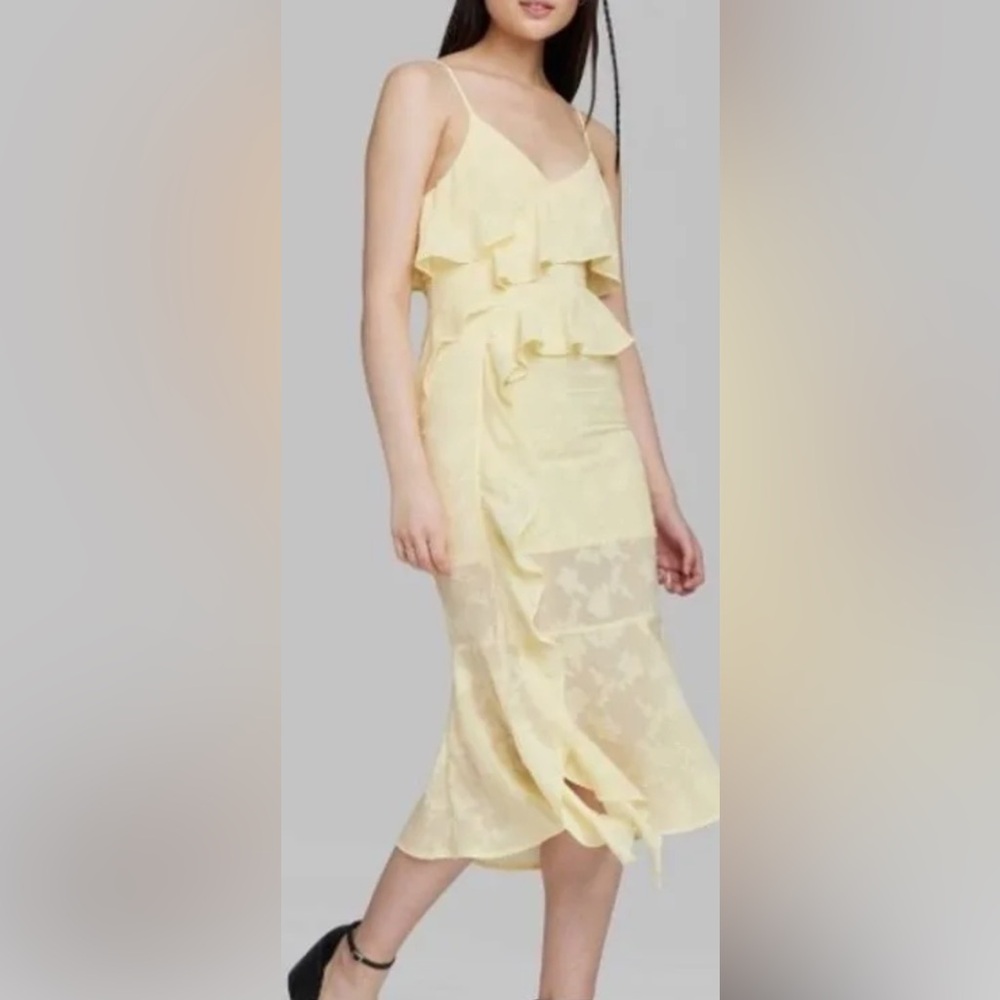 Target Women's Yellow Midi Dress
